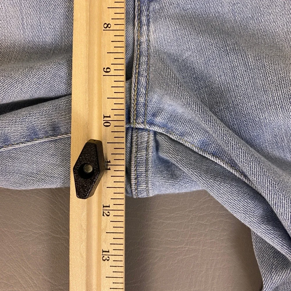 Levis 311 Shaping Skinny Jeans Men's Size 38x32 Light Wash Blue Stretch Denim